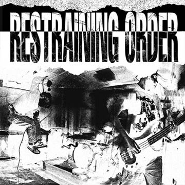 RESTRAINING ORDER "S/T" 7" (New Age) Blue Vinyl REISSUE